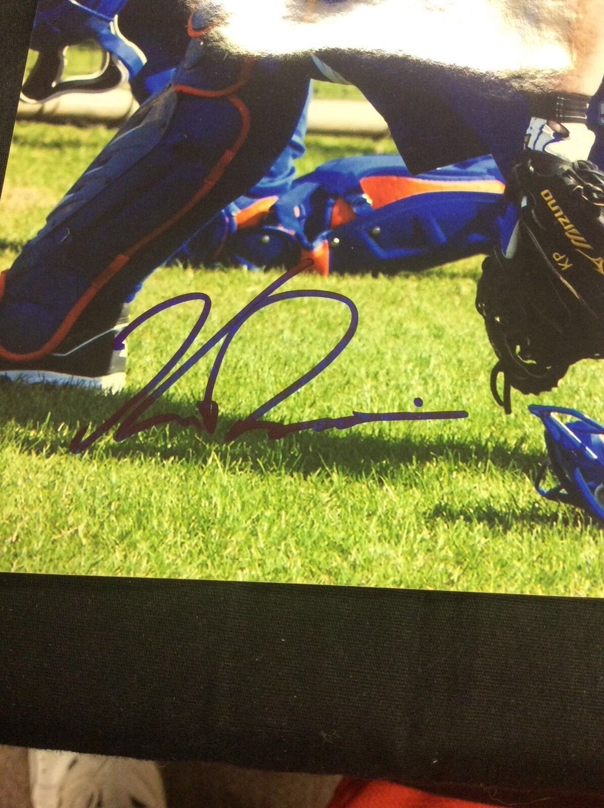 Kevin Plawecki New York Mets signed autographed 8x10 photo with JSA COA SD01510