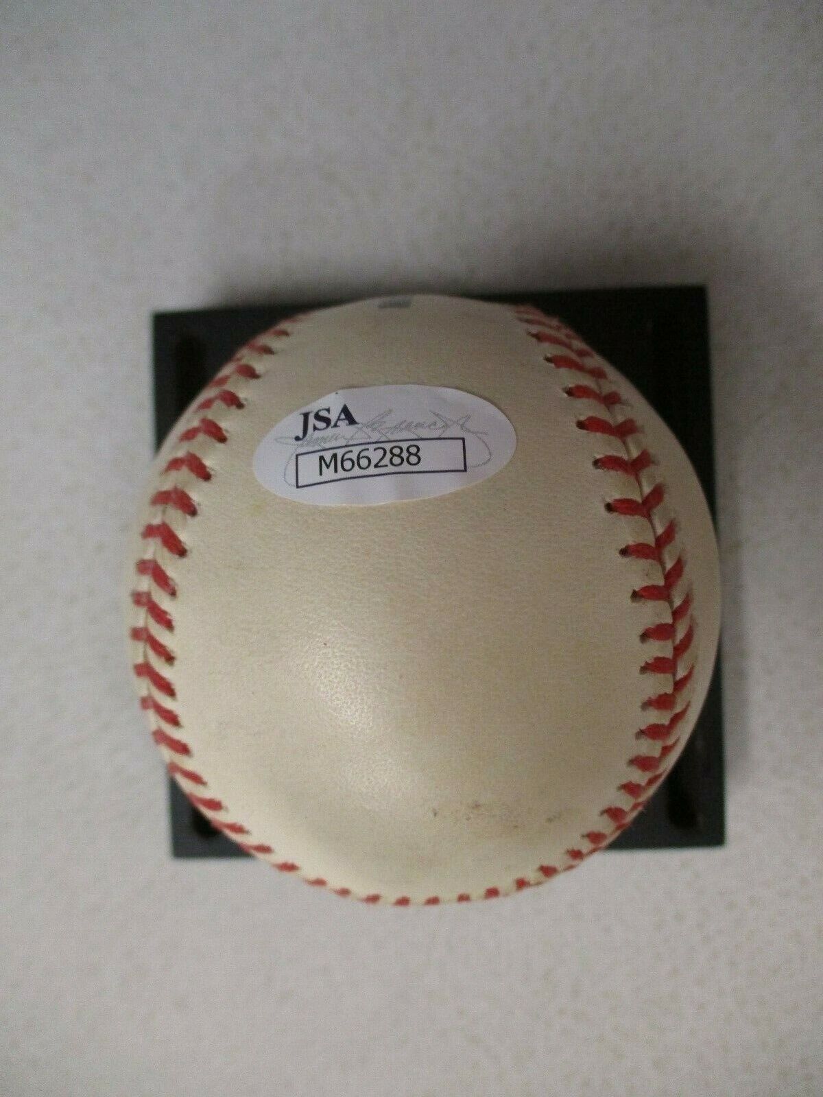 Jeb Bush Autographed Signed Official Major League Allan Selig Baseball JSA COA