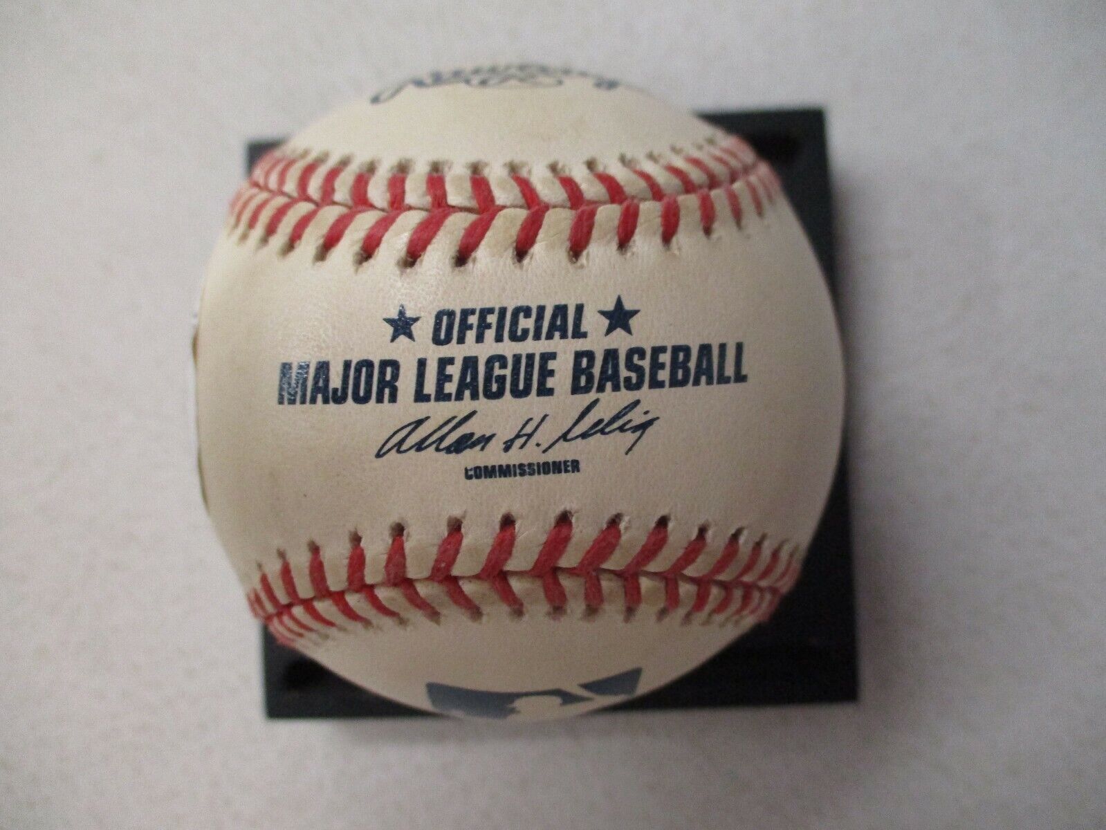 Jeb Bush Autographed Signed Official Major League Allan Selig Baseball JSA COA