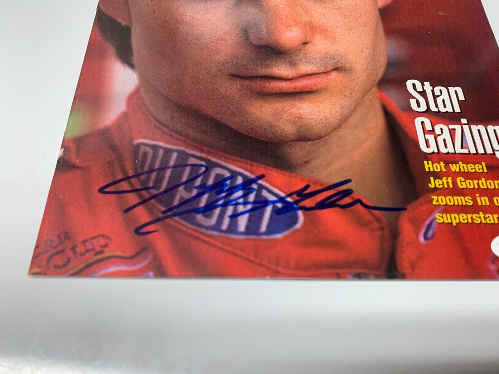 Jeff Gordon Racing Autographed Beckett Monthly Magazine JSA Certified #R93603