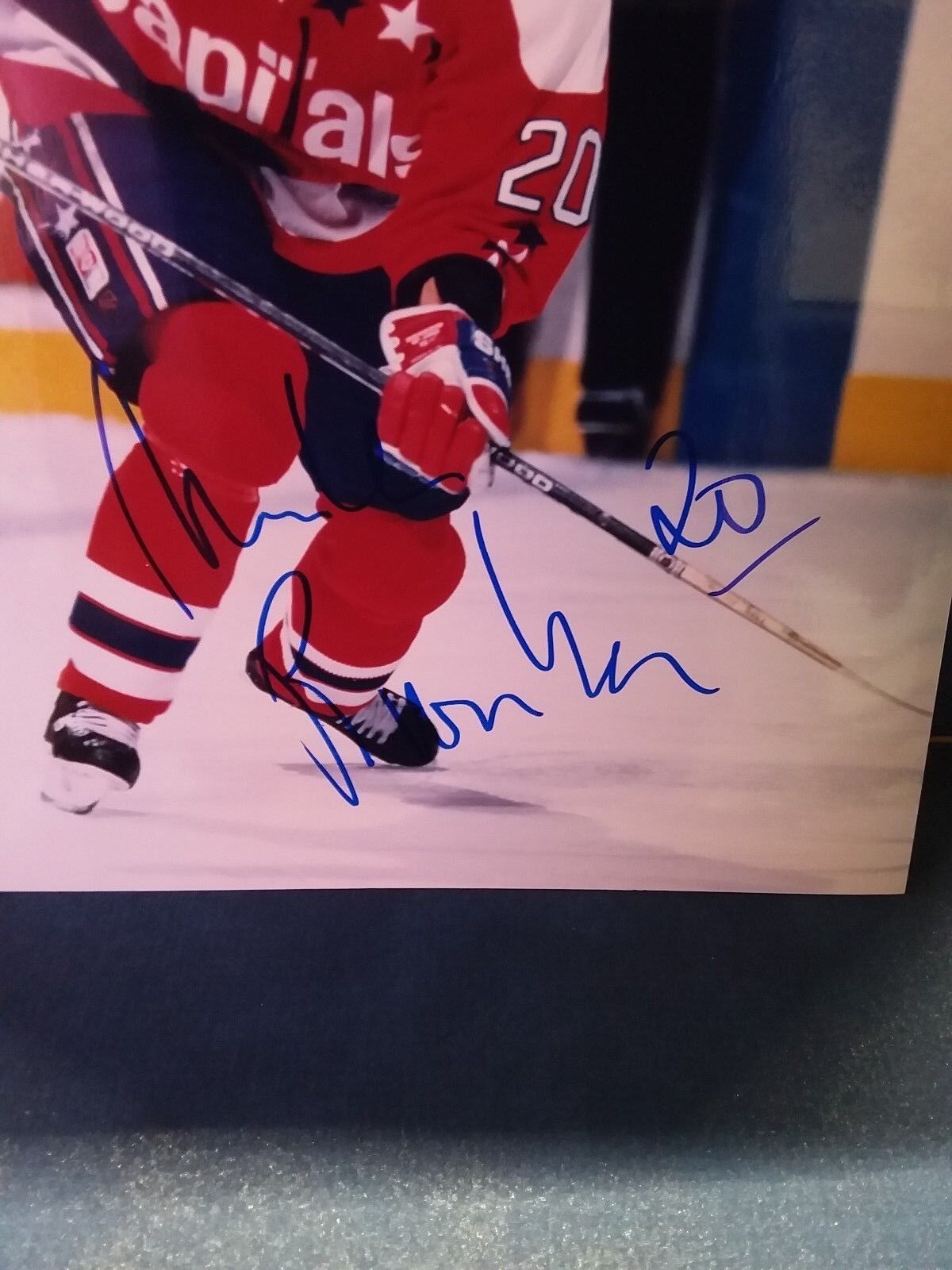 Michal Pivonka Washington Capitals Autographed 8x10 Photo