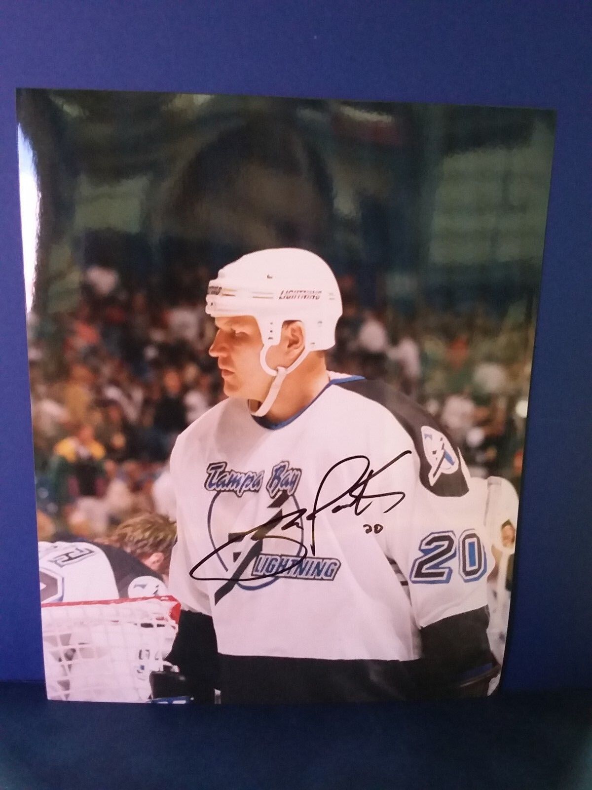 Rudy Poesehek Tampa Bay Lightning  Autographed 8x10 Photo