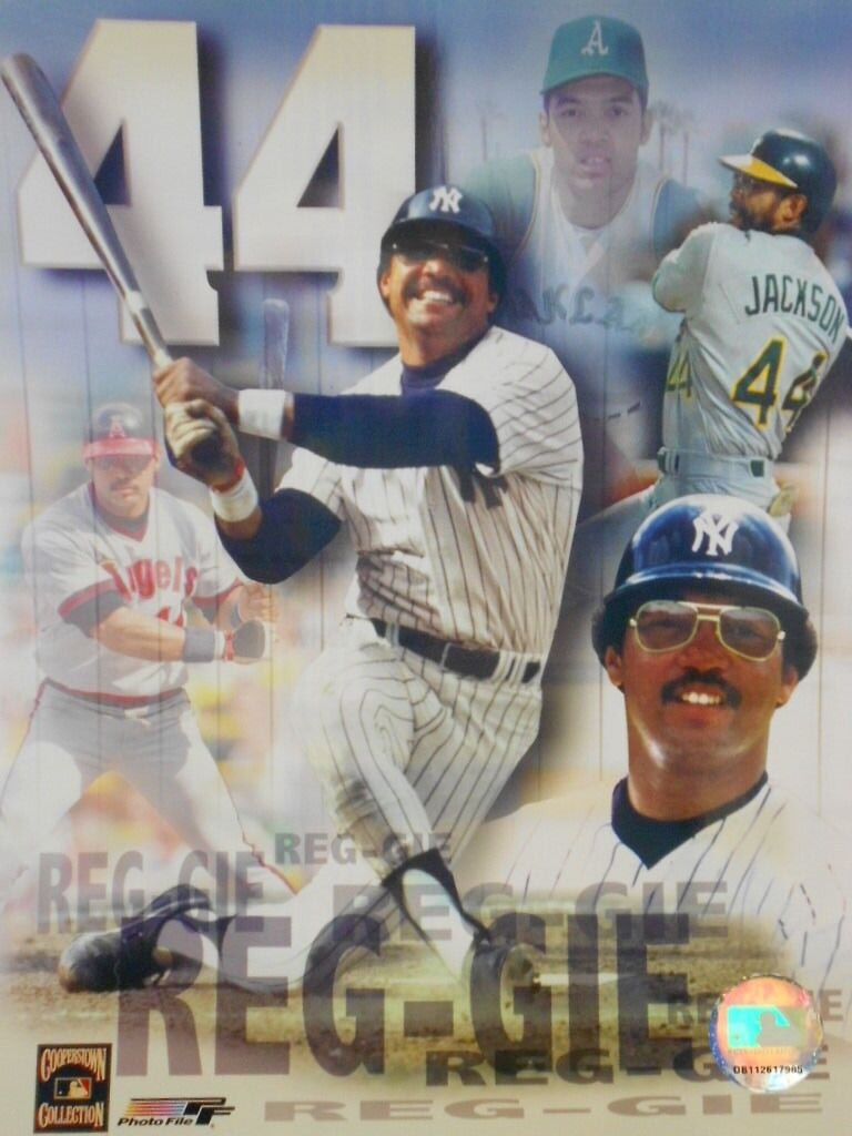 Reggie Jackson  NEW YORK YANKEES  8x10 Color Photo Collage