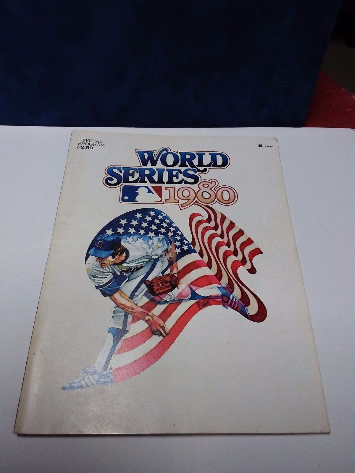 1980 WORLD SERIES program Royals vs. Phillies