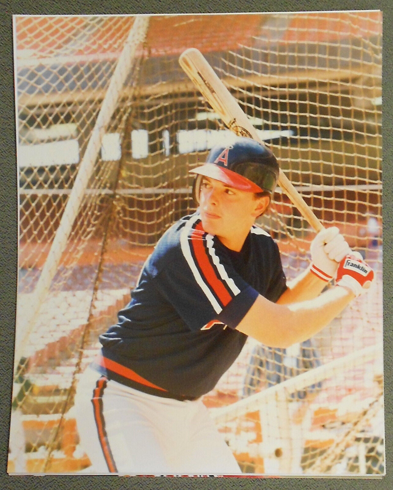 Wally Joyner ANGELS  8x10 Color Photo Wallyworld  Photo 3