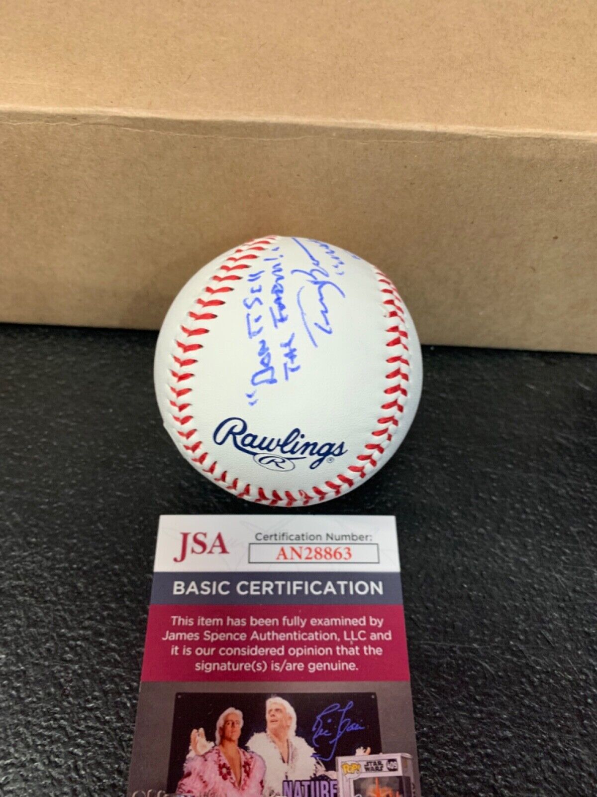 Timothy Busfield Actor Autographed Signed Baseball Field Of Dreams Scrip JSA COA