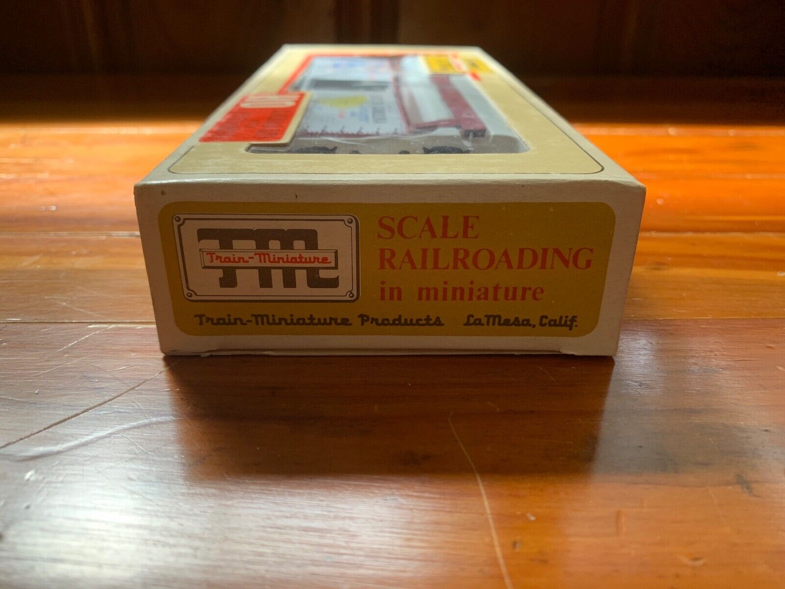 Train Miniature H0 Scale South Carolina Freight Car Original Box Unopened