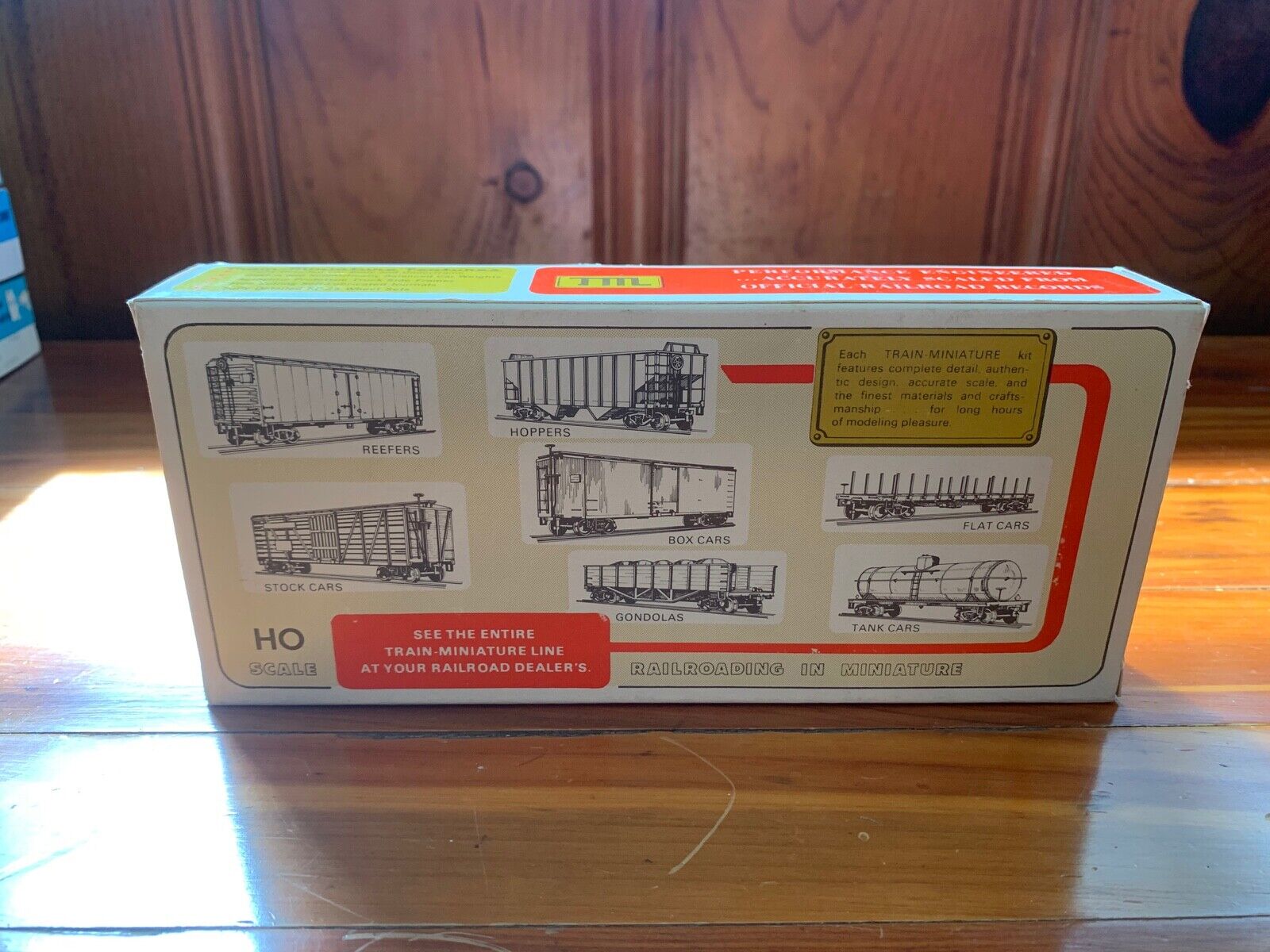 Train Miniature H0 Scale Georgia Freight Car Original Box Unopened NEW