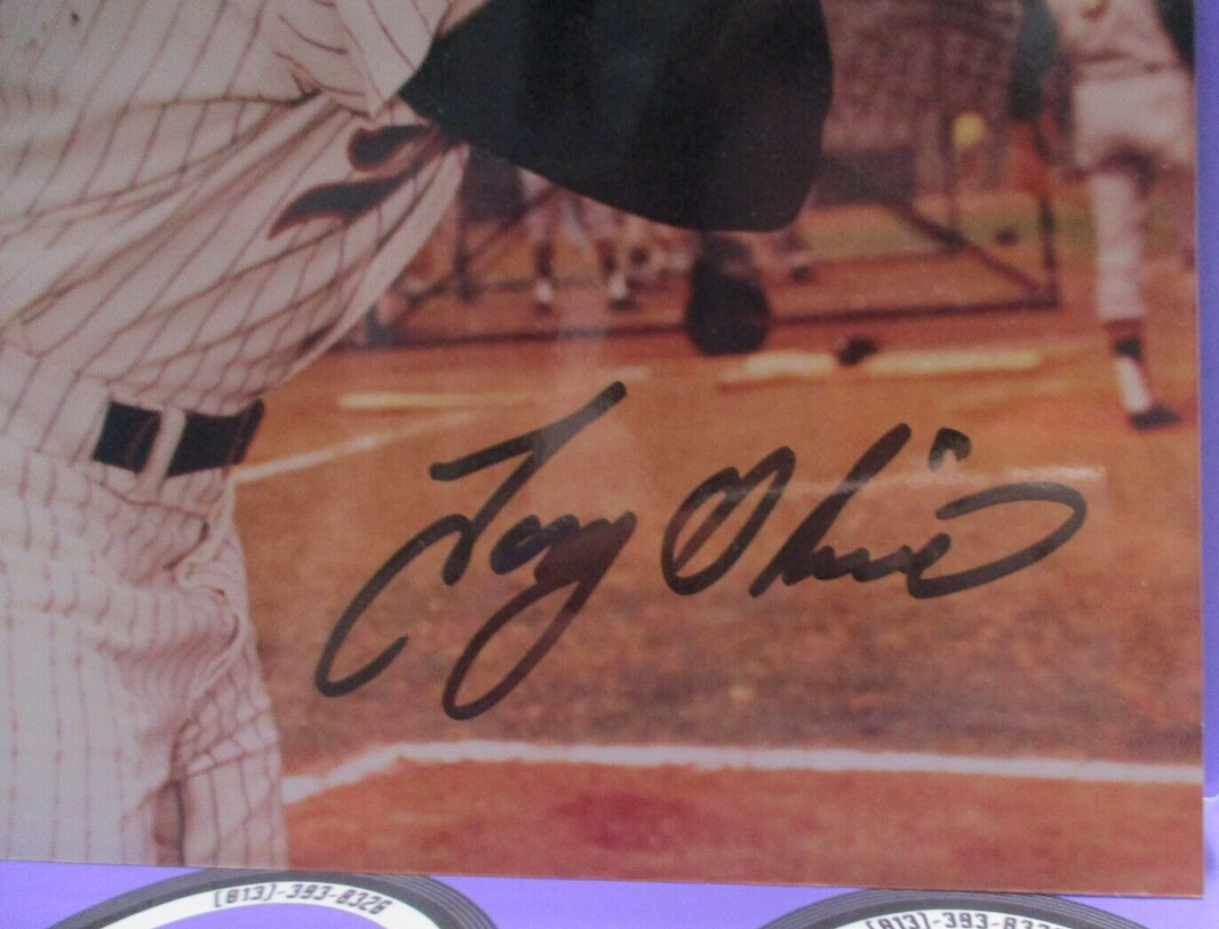 Tony Oliva Minnesota Twins Autographed Signed 8x10 Photo JSA COA #M57415 MLB