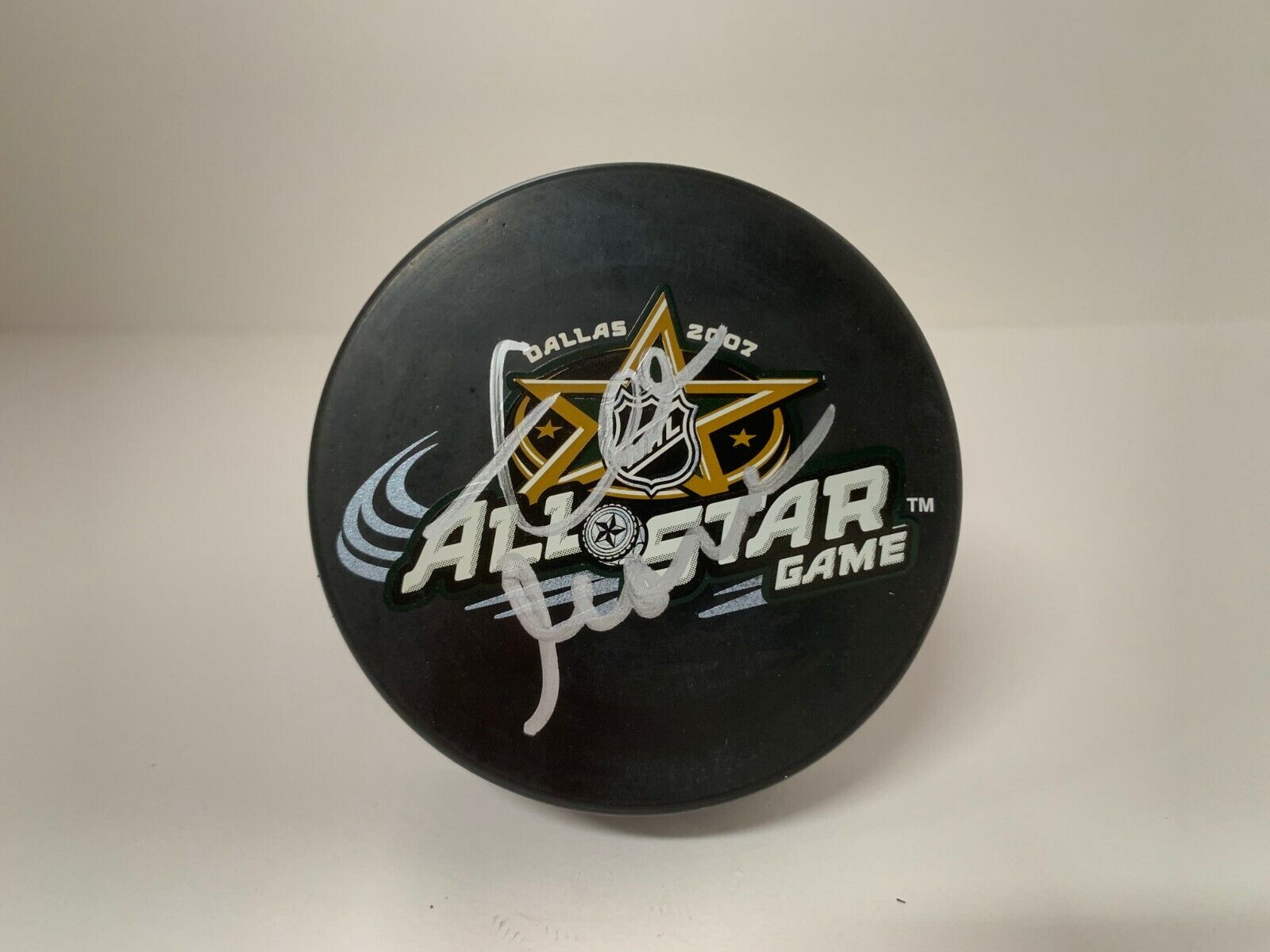 Zdeno Chara Autographed Signed 2007 All Star Game Hockey Puck PSA #AI16748