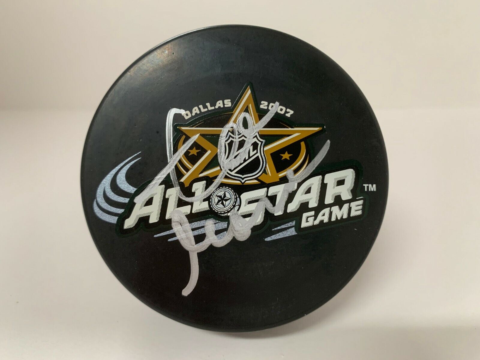 Zdeno Chara Autographed Signed 2007 All Star Game Hockey Puck PSA #AI16748