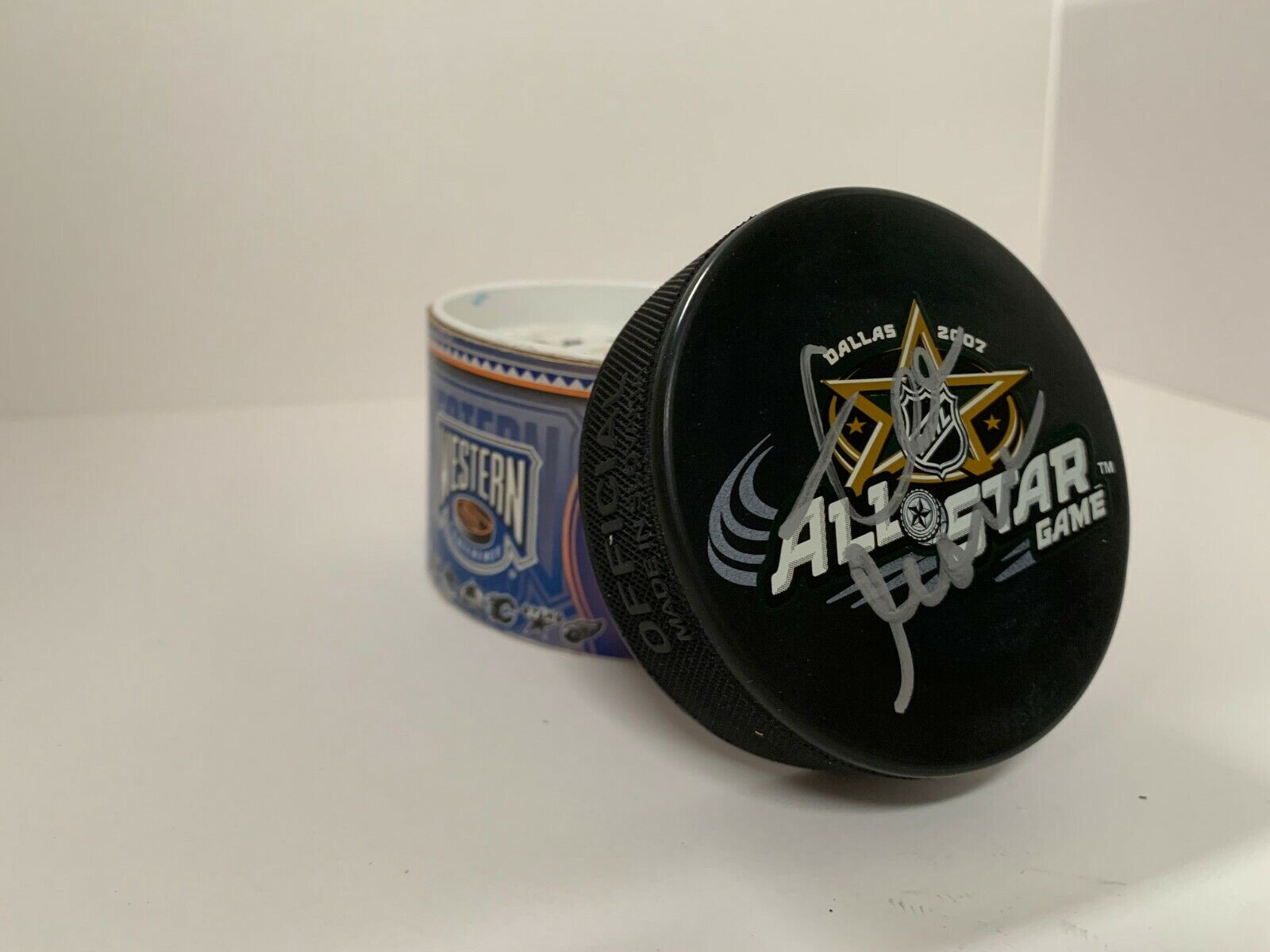 Zdeno Chara Autographed Signed 2007 All Star Game Hockey Puck PSA #AI16748