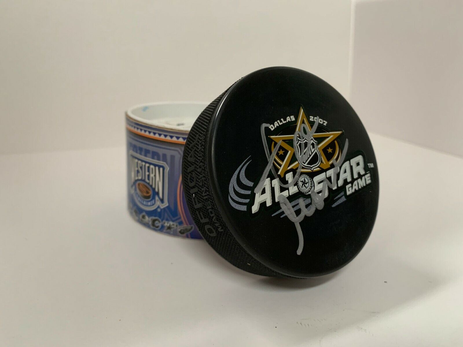 Zdeno Chara Autographed Signed 2007 All Star Game Hockey Puck PSA #AI16748