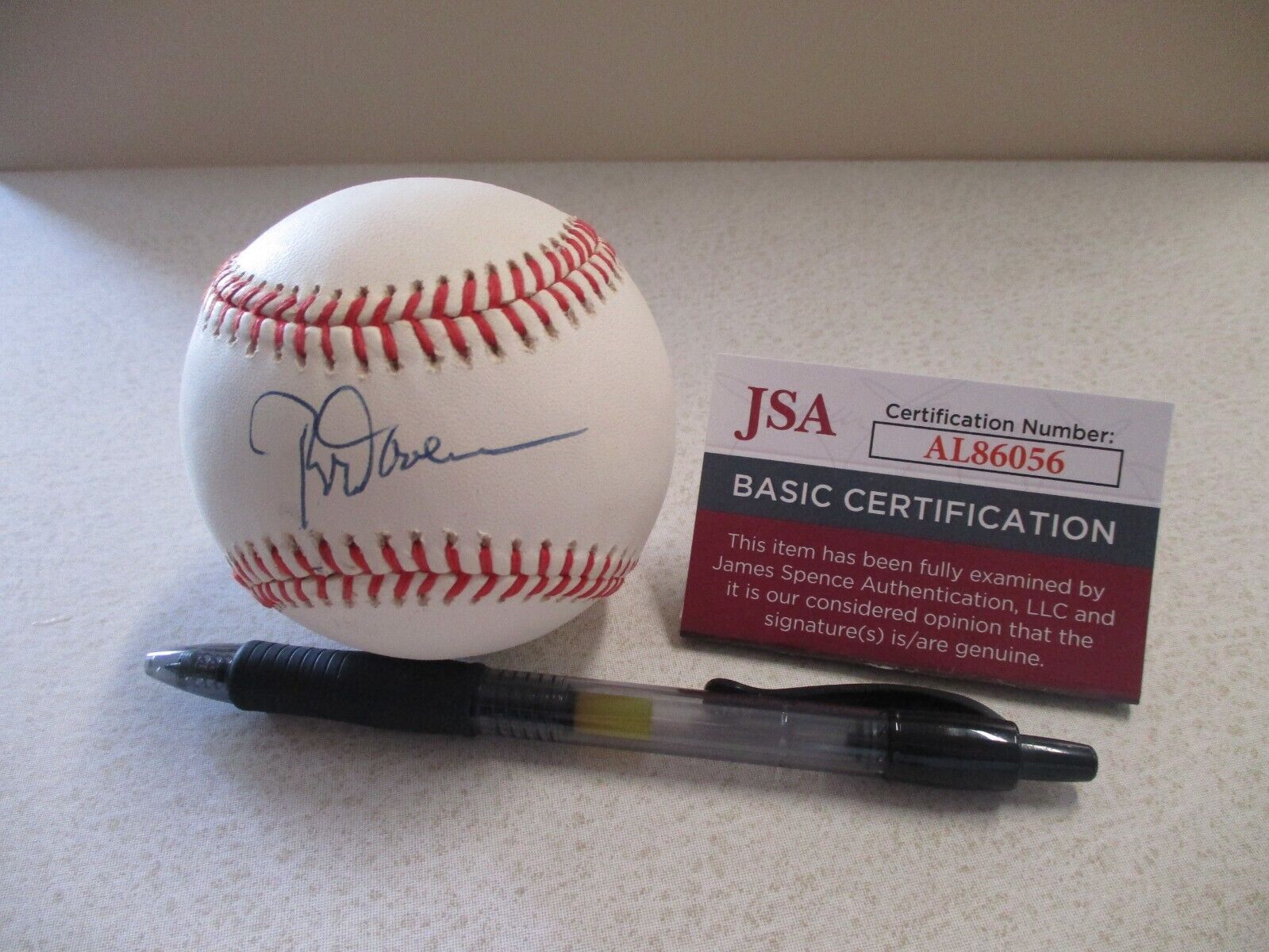 MLB Rod Carew Twins Angels HOF 91 Autographed Signed Baseball JSA COA #AL86056