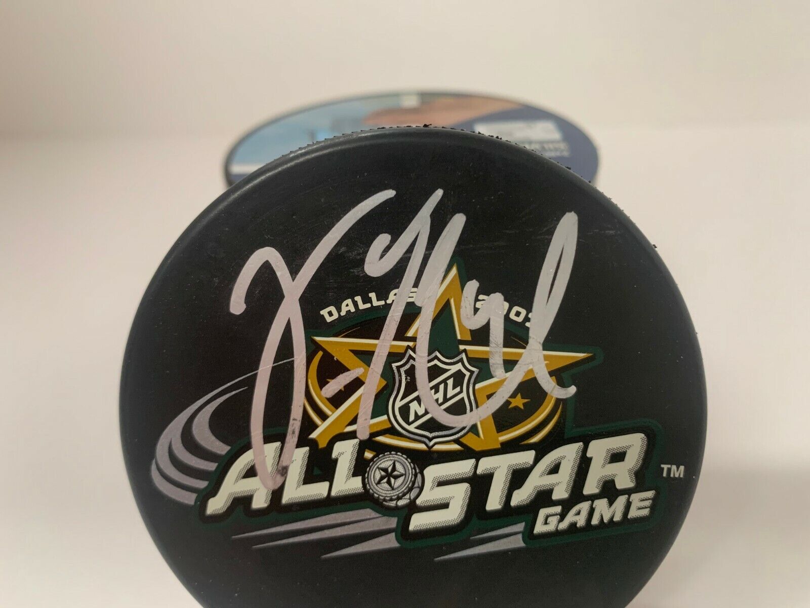 Vinny Lecavalier Lightning Autographed Signed 2007 All Star Puck PSA #AI16752