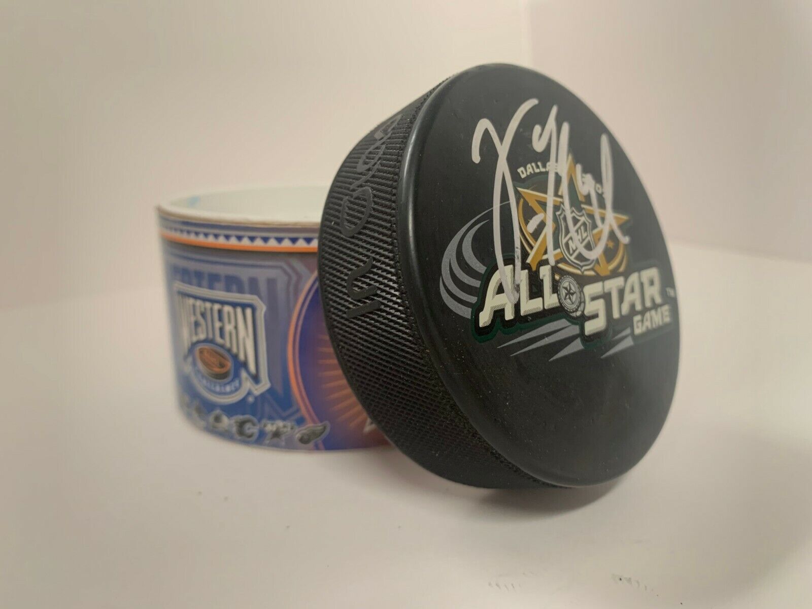 Vinny Lecavalier Lightning Autographed Signed 2007 All Star Puck PSA #AI16752