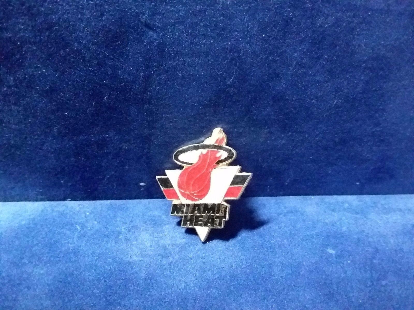 NBA 1992 Miami Heat Basketball Lapel Pin by Peter David