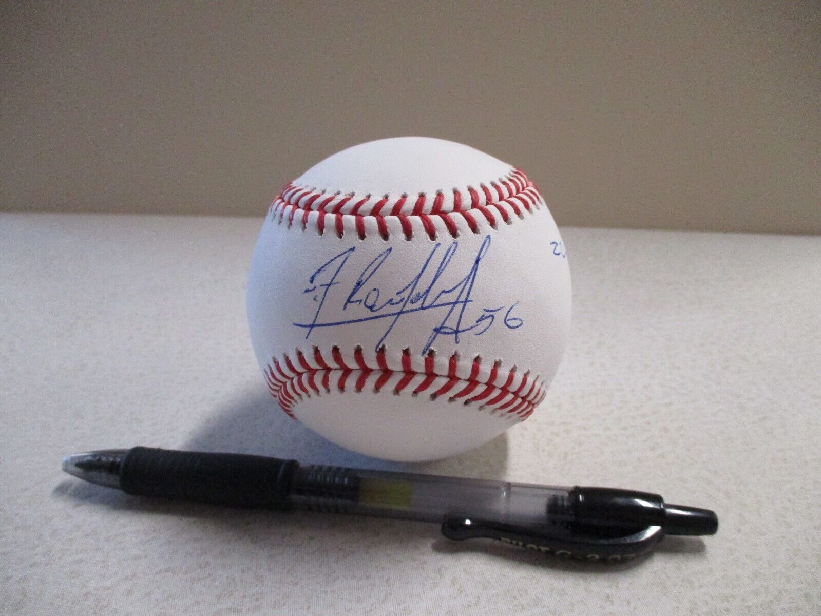 MLB Randy Arozarena TB Rays Autographed Signed Baseball W/Script Becket #WS68666