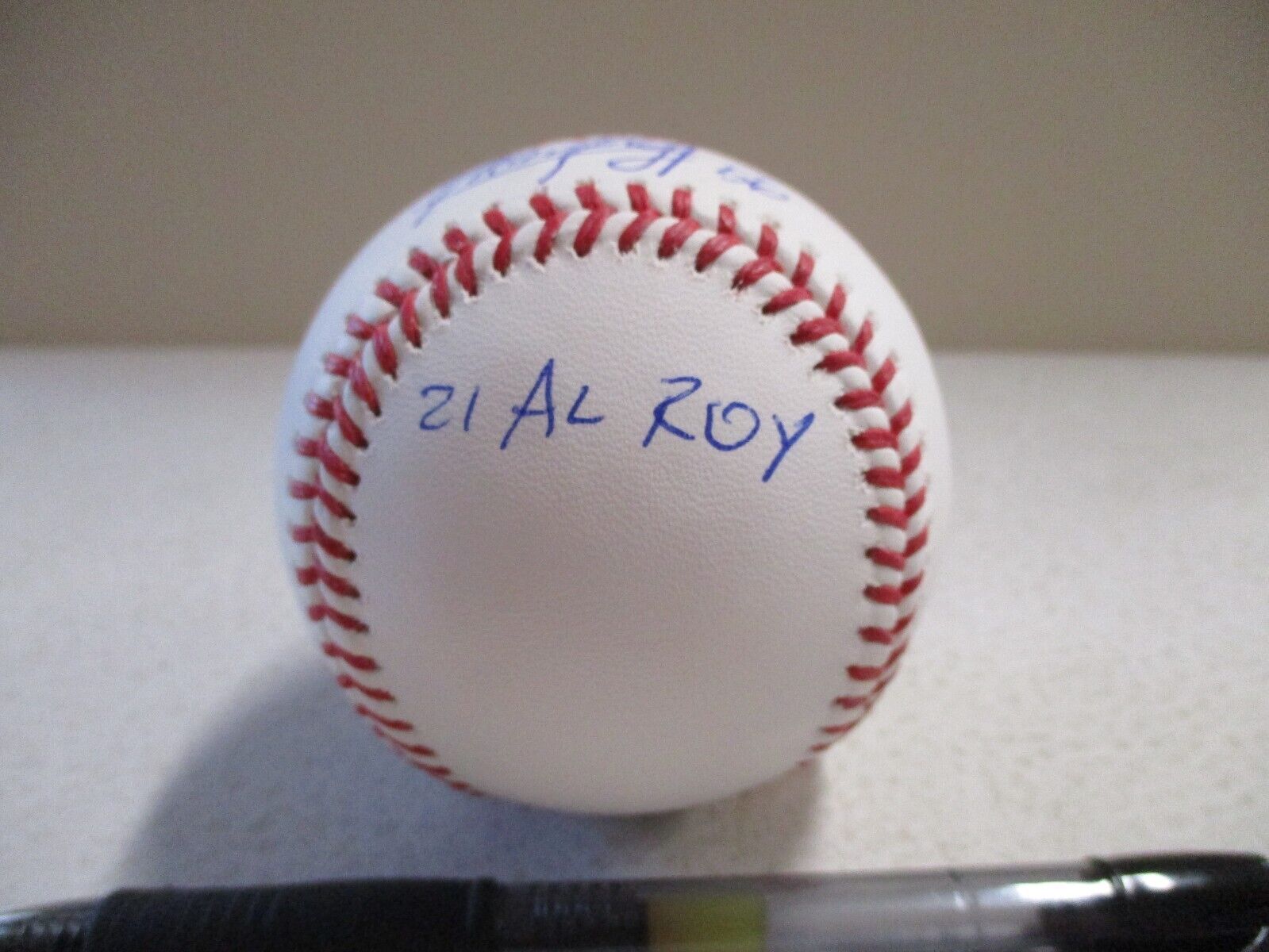 MLB Randy Arozarena TB Rays Autographed Signed Baseball W/Script BCOA #WT23034