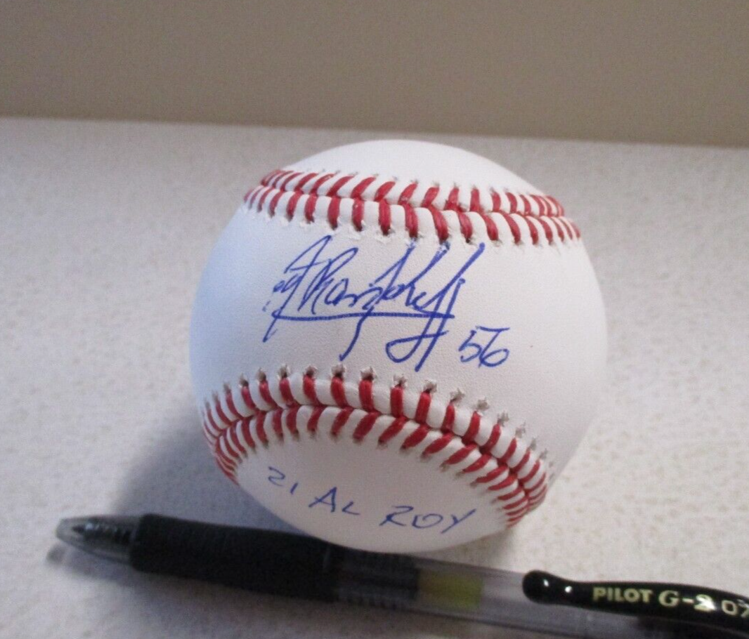 MLB Randy Arozarena TB Rays Autographed Signed Baseball W/Script BCOA #WT23034