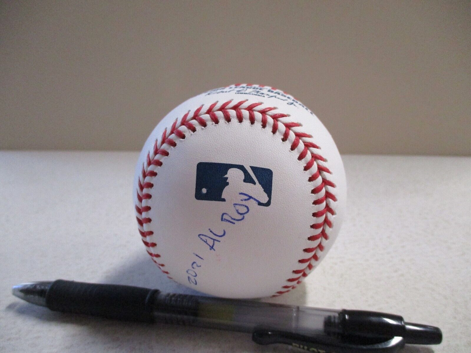 MLB Randy Arozarena TB Rays Autographed Signed Baseball W/Script Becket #WS68666