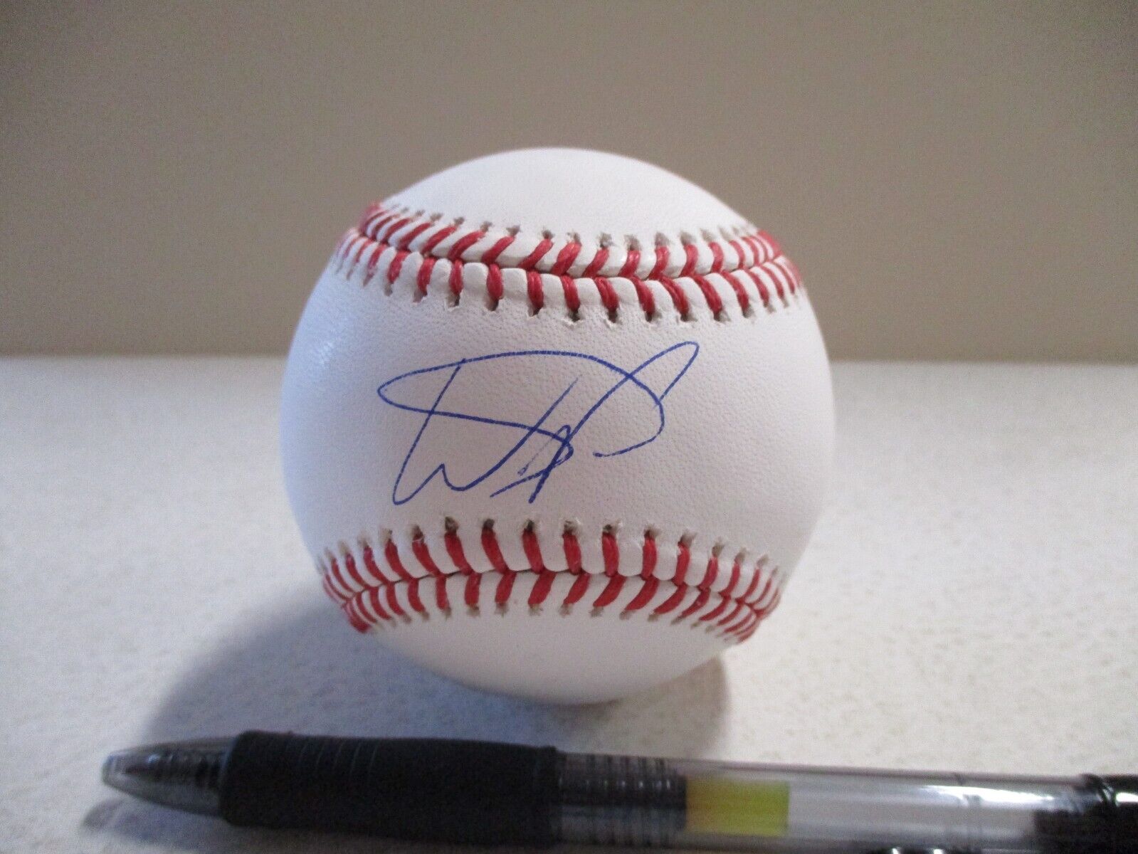 MLB Wander Franco Tampa Bay Rays Autographed Signed Baseball PSA COA #AJ80712