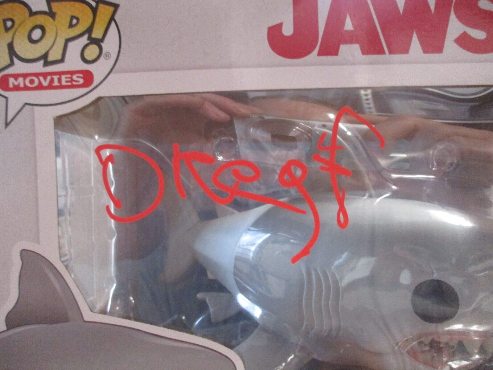 Richard Dreyfuss "Hooper" Autographed Signed Jaws Shark Funko Pop JSA COA