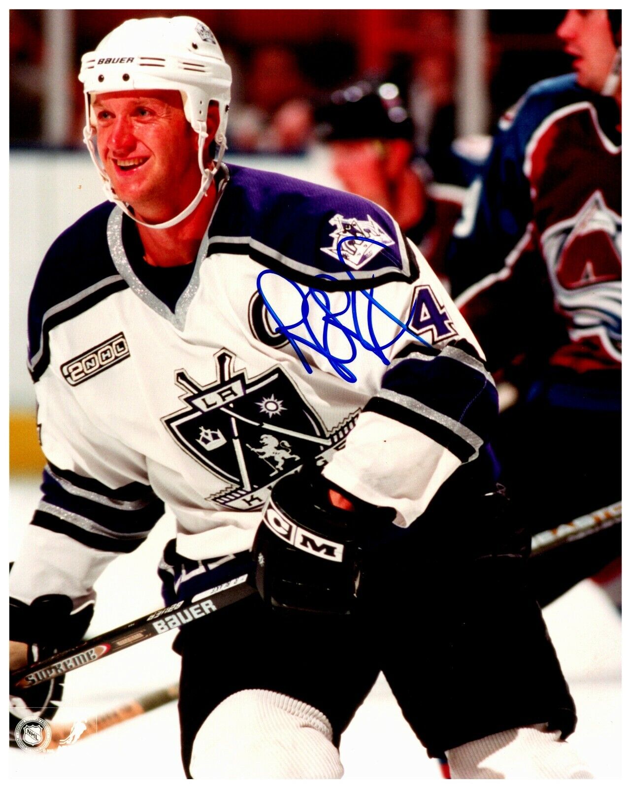 Rob Blake Los Angeles LA Kings Signed Autographed 8x10 Color Photo