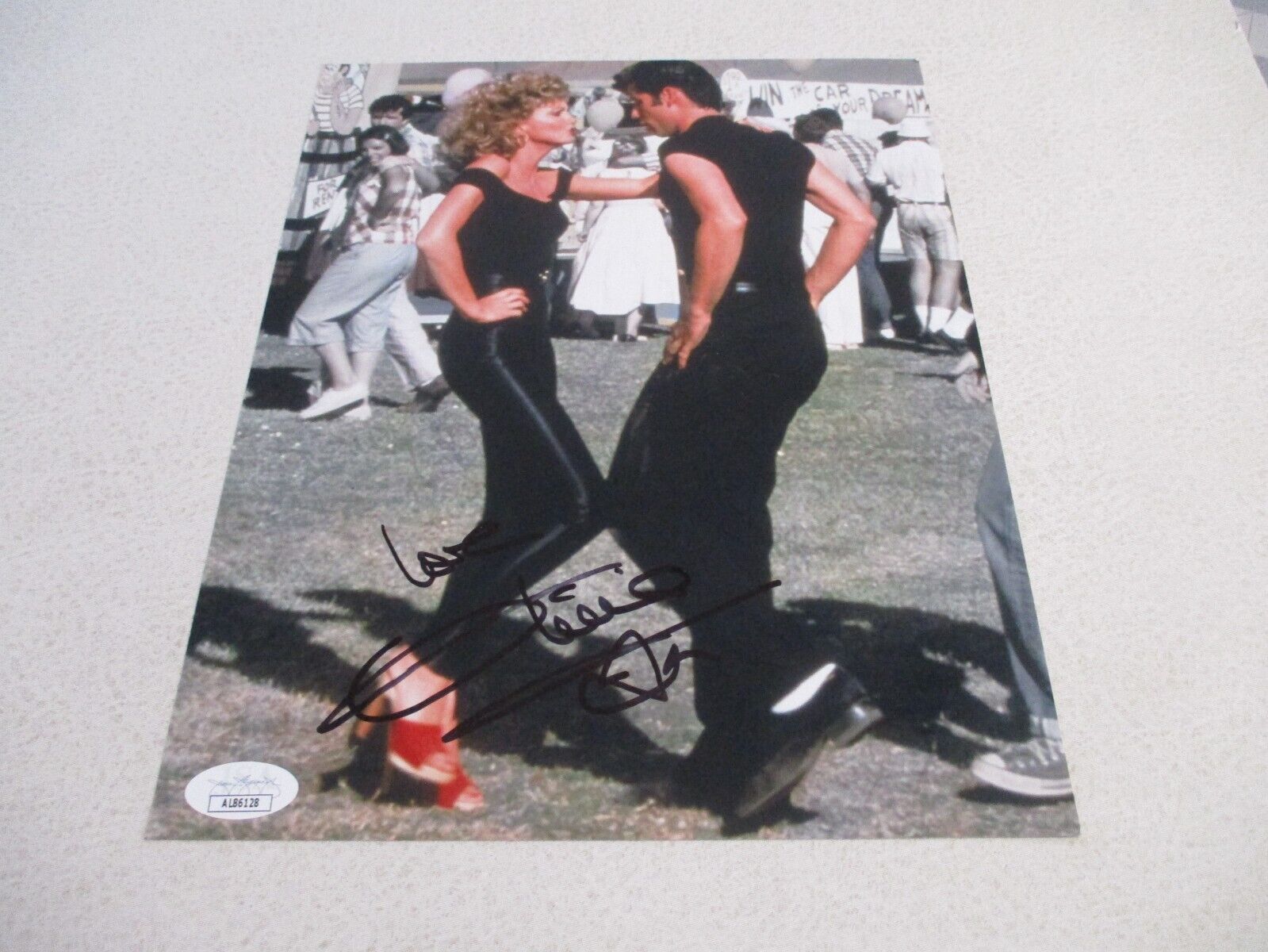 Olivia Newton John Actress Autographed Signed 8x10 Photo Grease JSA COA #AL86128