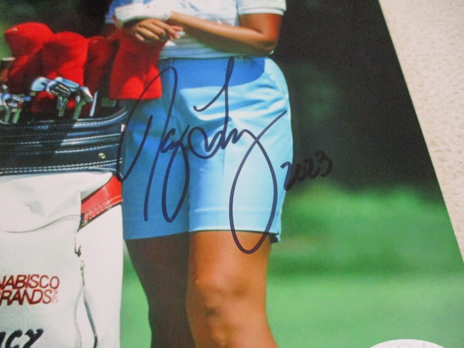 Nancy Lopez LPGA Autographed Signed 8x10 Photo JSA COA #AL86130