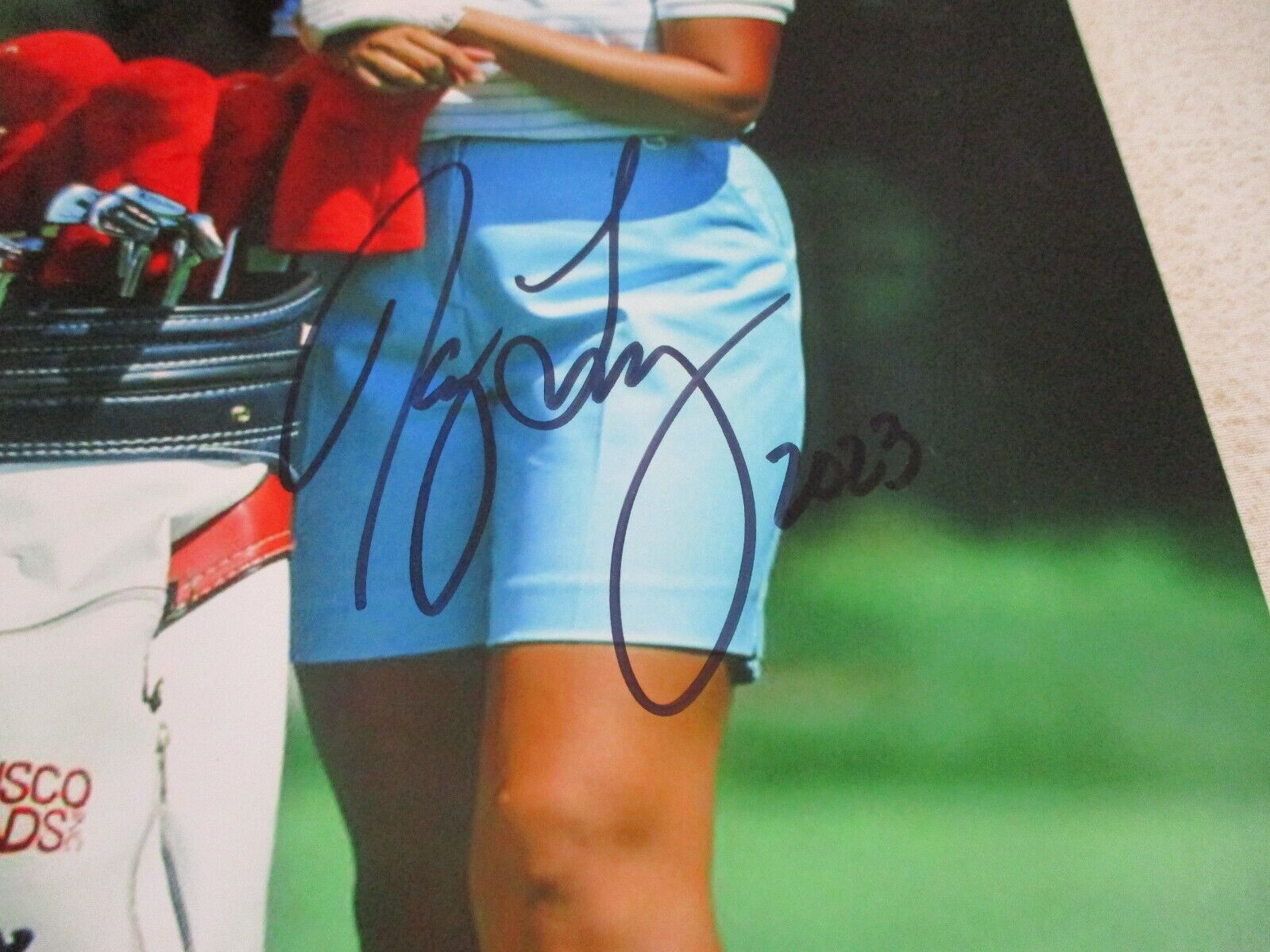 Nancy Lopez LPGA Autographed Signed 8x10 Photo JSA COA #AL86130