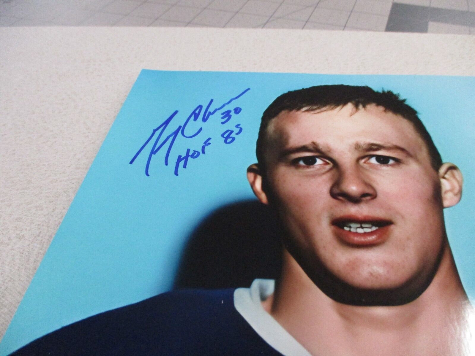 NHL Gerry Cheevers Maple Leafs Autographed Signed 8x10 Photo JSA COA #AL86204