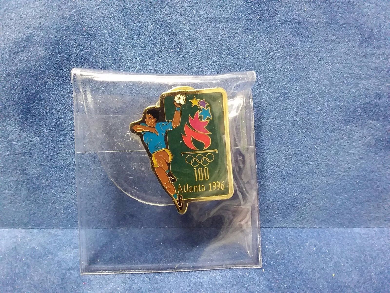 Official Summer Olympic games Atlanta 1996 Team Handball pin 100th Anniversary