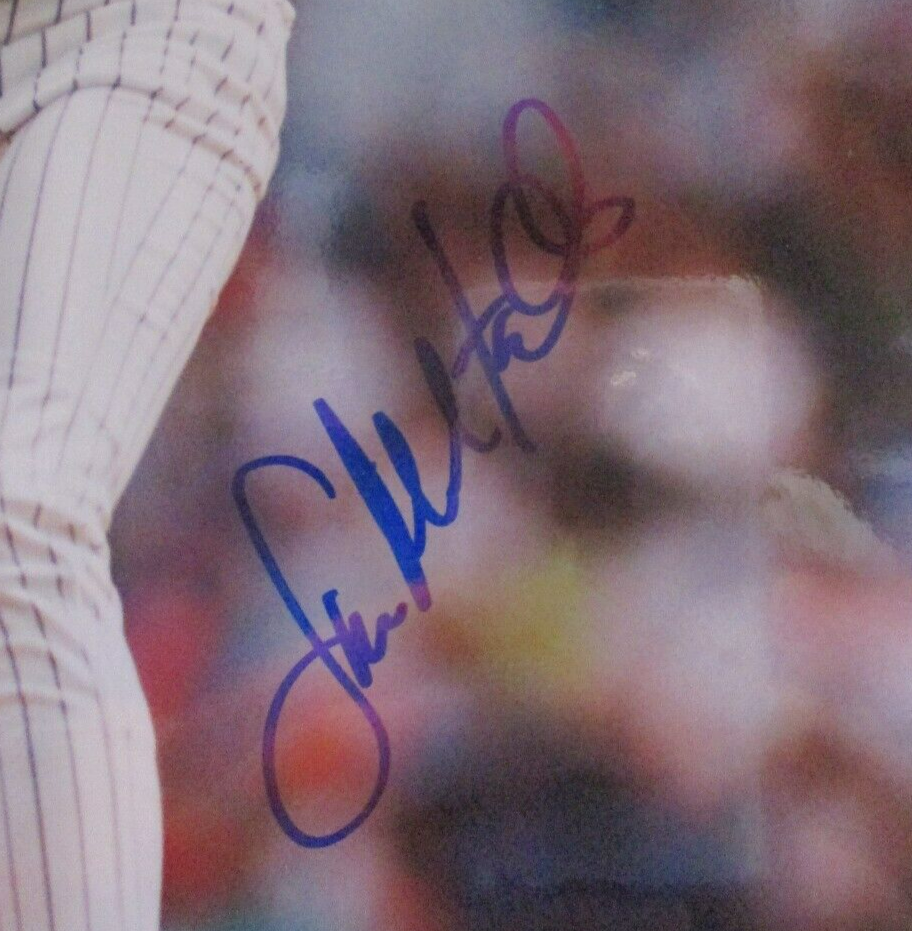 Sam Militello New York Yankees Autographed Signed 8x10 Color Photo MLB COA ASCF