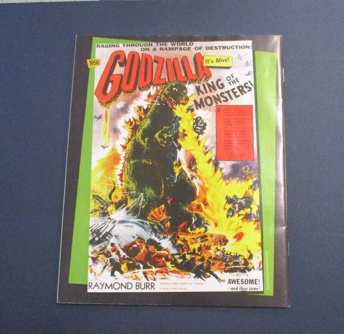 Ricou Browning Gill Man Autographed Signed Shocktober Remind Magazine JSA COA