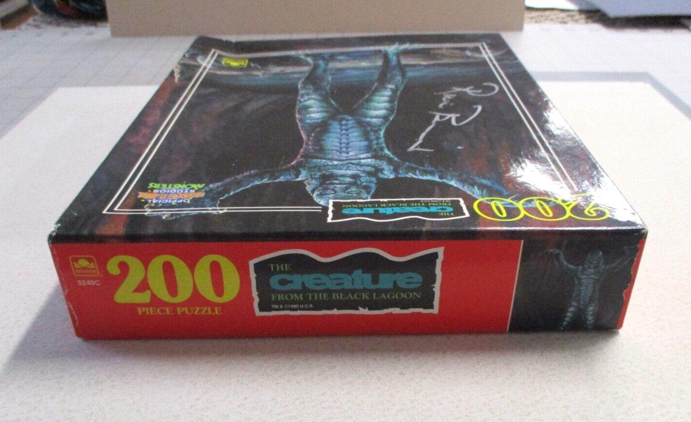 Ricou Browning Gill Man Autographed Signed Creature Puzzle Box 200 Pcs JSA COA