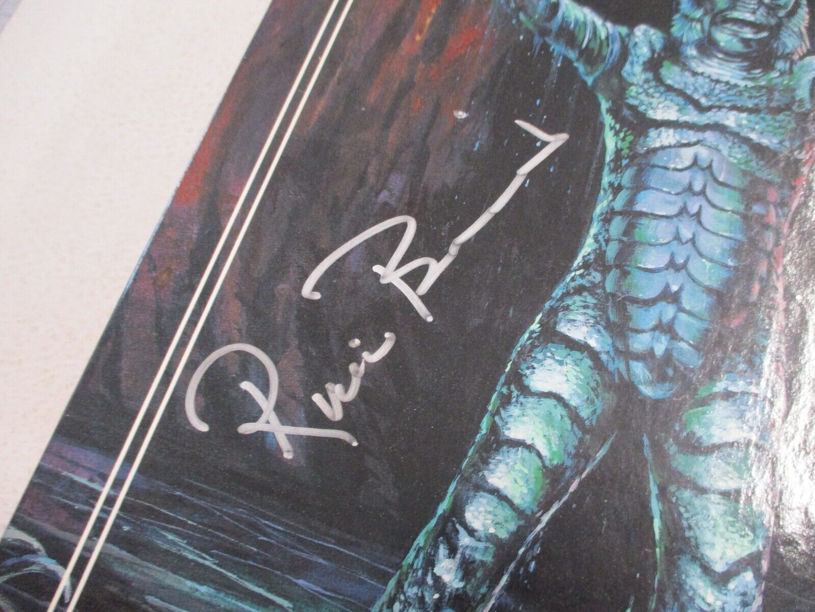 Ricou Browning Gill Man Autographed Signed Creature Puzzle Box 200 Pcs JSA COA