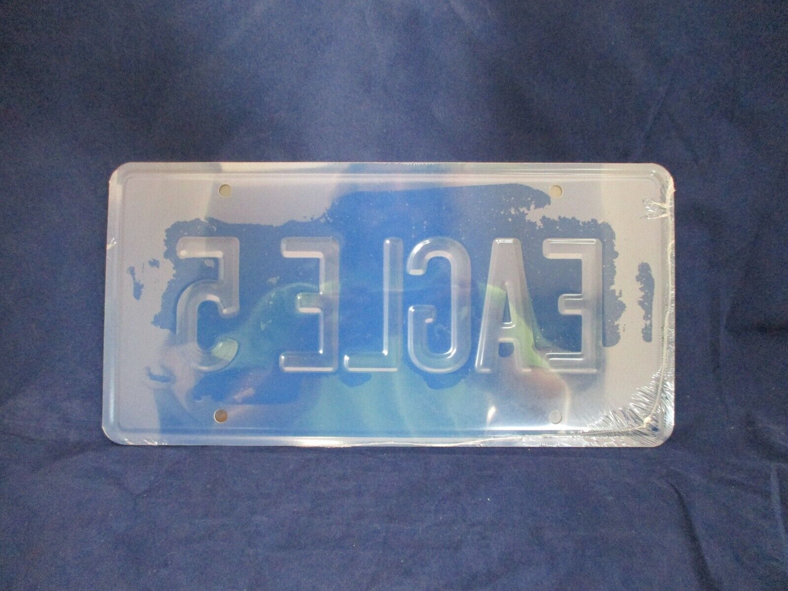 Spaceballs Mel Brooks Intergalactic Eagle 5  Movie Prop License Plate SEALED