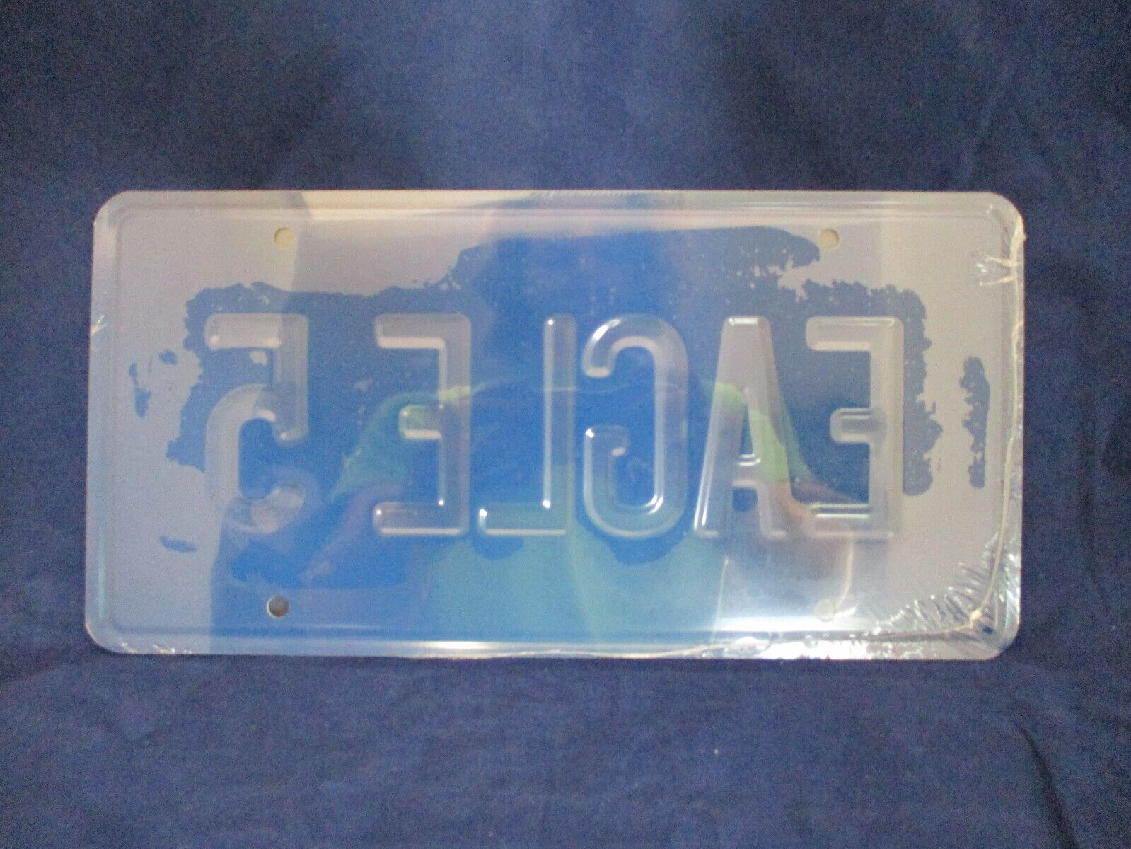 Spaceballs Mel Brooks Intergalactic Eagle 5  Movie Prop License Plate SEALED