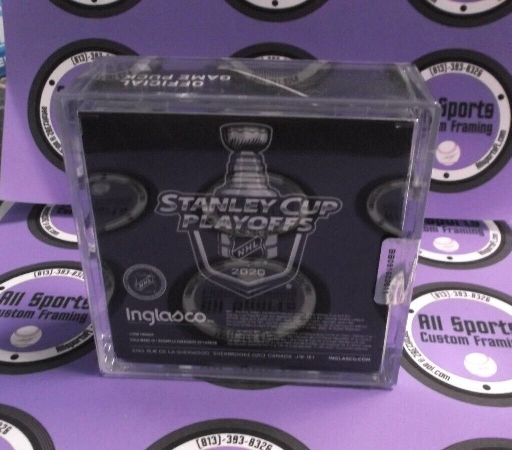 National Hockey League 2020 Stanley Cup Finals Official Game Puck LIGHTNING