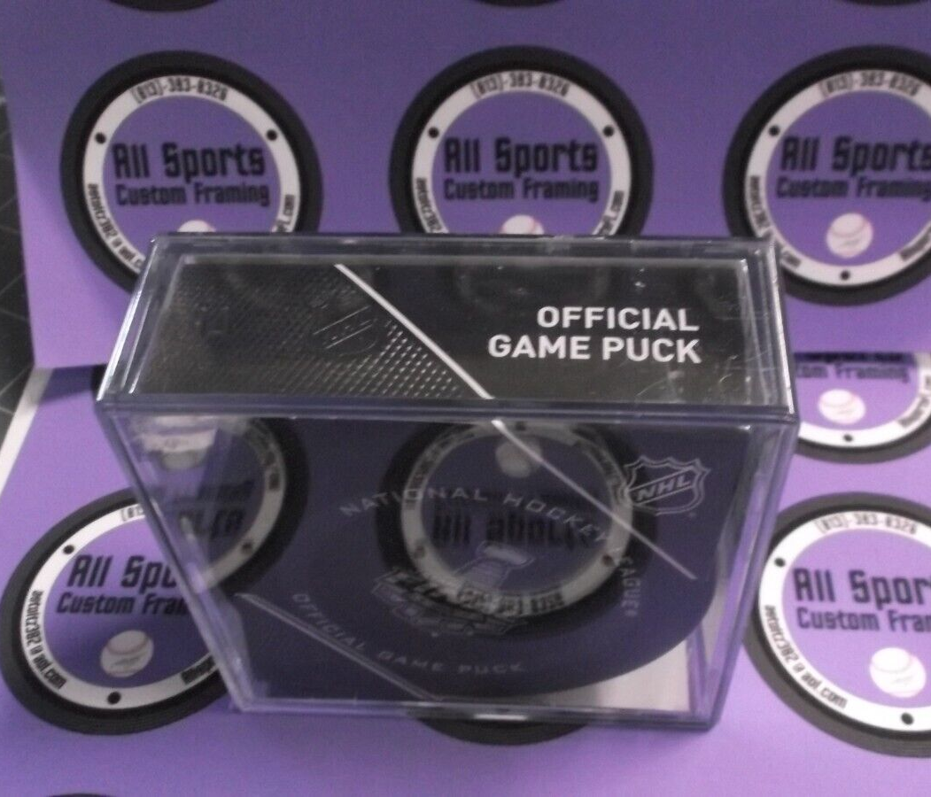 National Hockey League 2020 Stanley Cup Finals Official Game Puck LIGHTNING