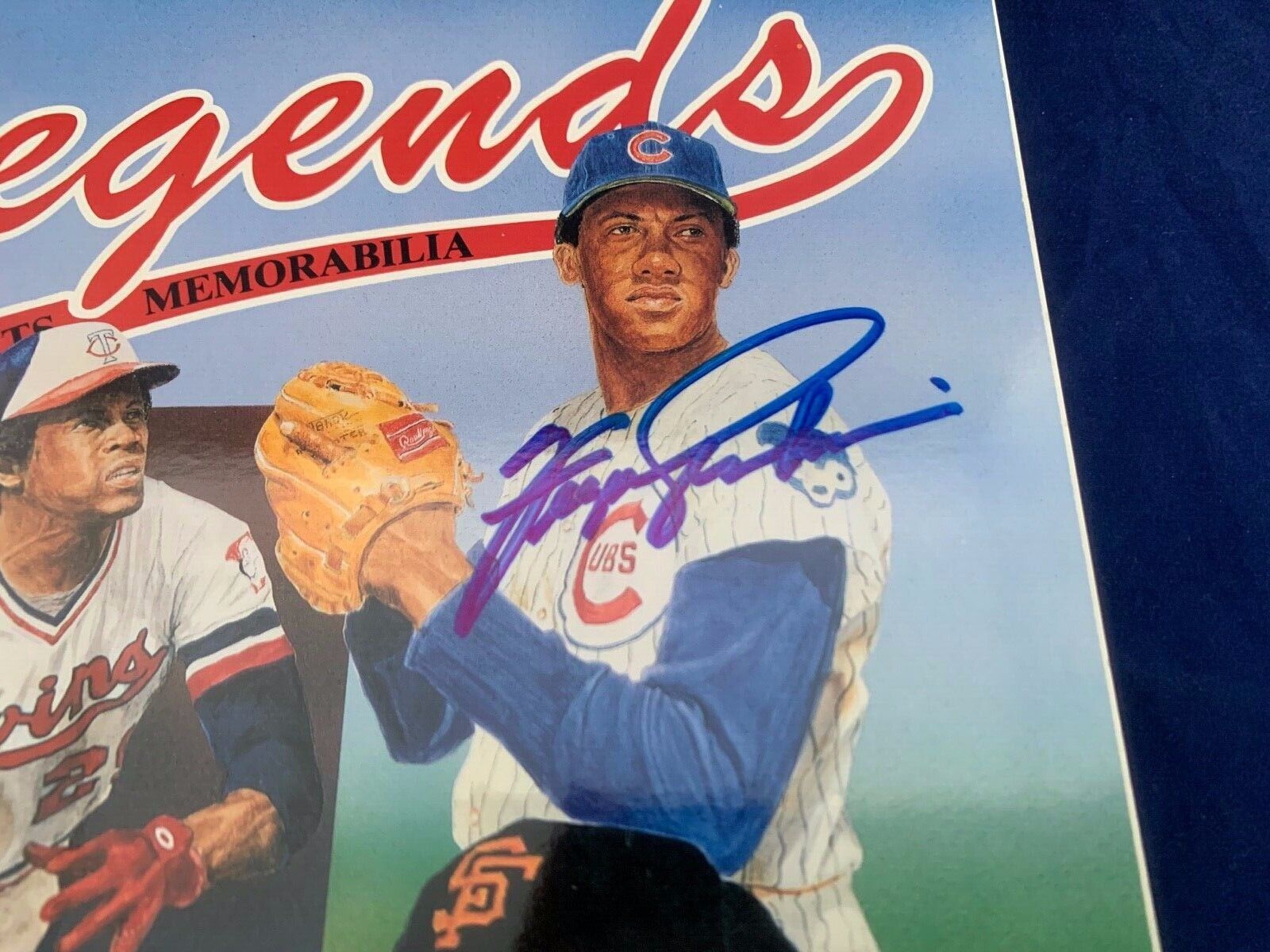 Legends Sports Illustrated 1991 Memorabilia Fergie Jenkins Autographed Twice VG