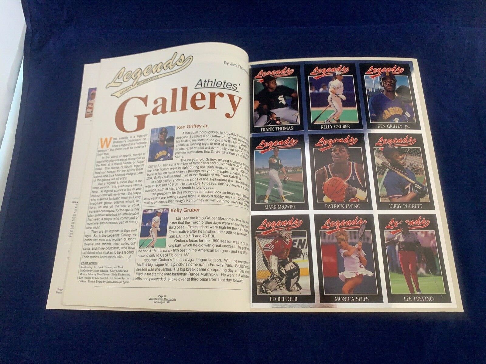 Legends Sports Illustrated 1991 Memorabilia Fergie Jenkins Autographed Twice VG