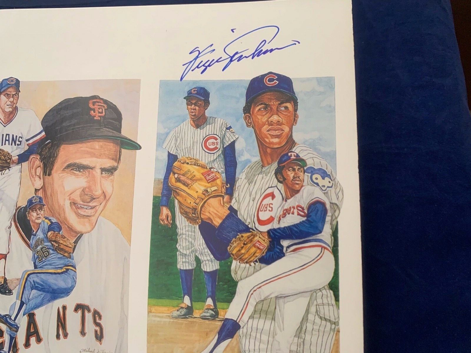 Legends Sports Illustrated 1991 Memorabilia Fergie Jenkins Autographed Twice VG