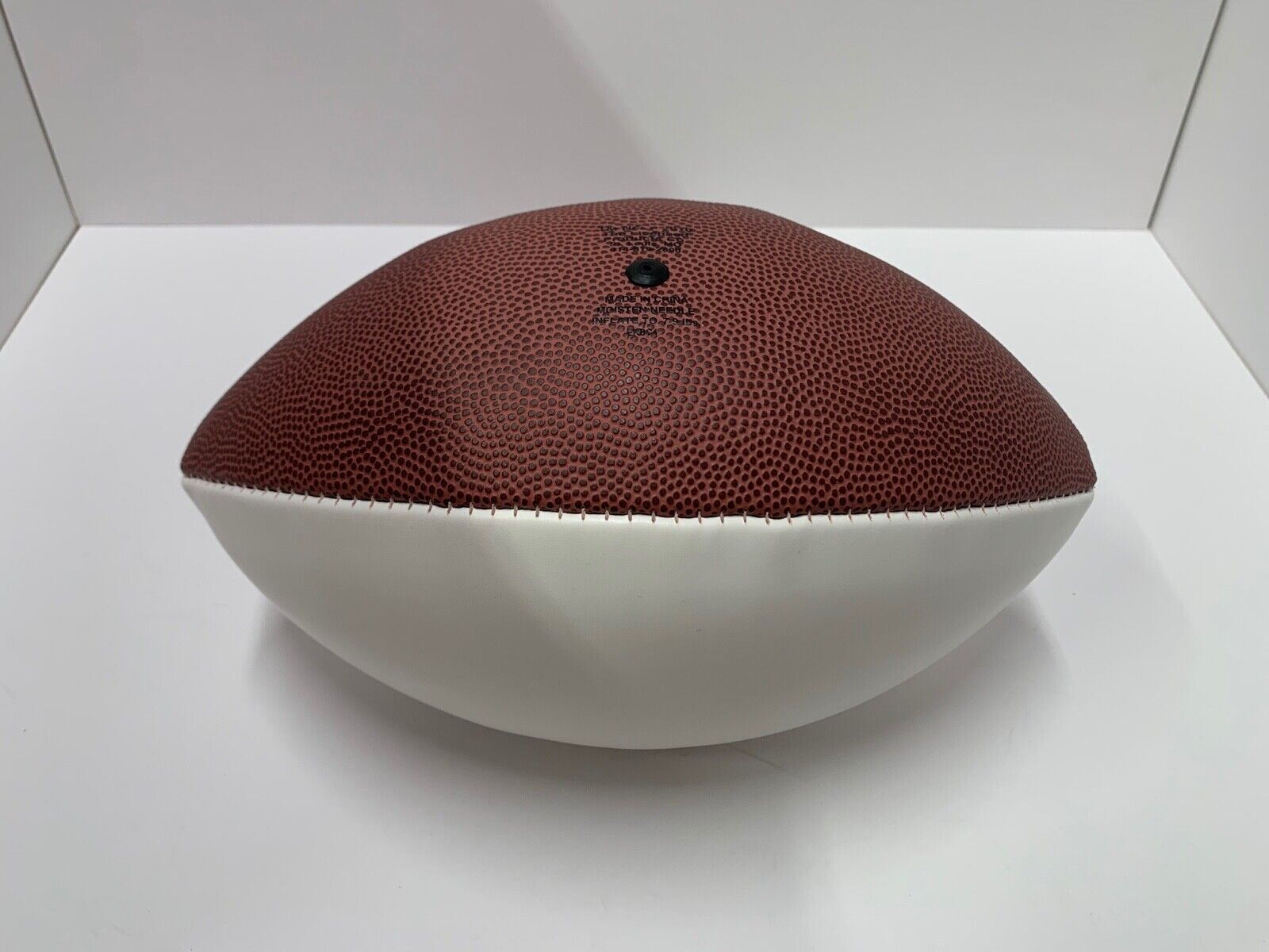 New Orleans Saints Stitched Logo Full Size NFL Football W/ Box White Panel