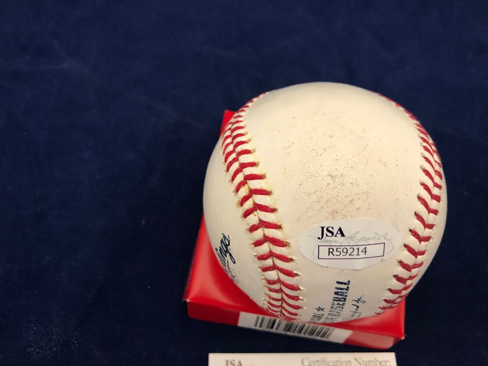 Yoan Moncada WHITE SOX autographed Signed baseball JSA R59214