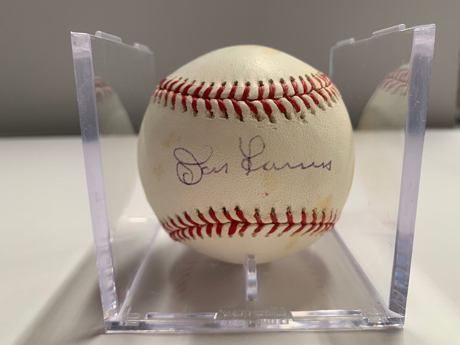 Don Larsen Yankees Perfect Game Signed Baseball With MLB Hologram