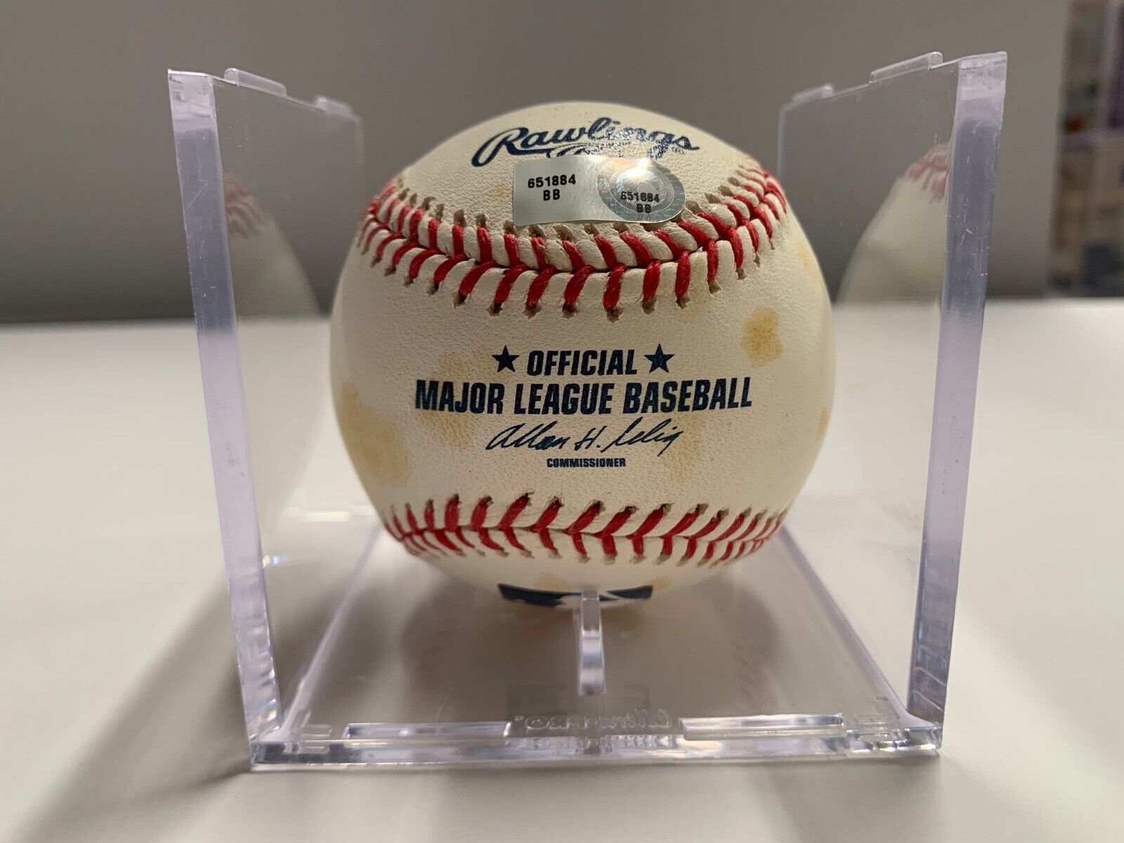 Don Larsen Yankees Perfect Game Signed Baseball With MLB Hologram