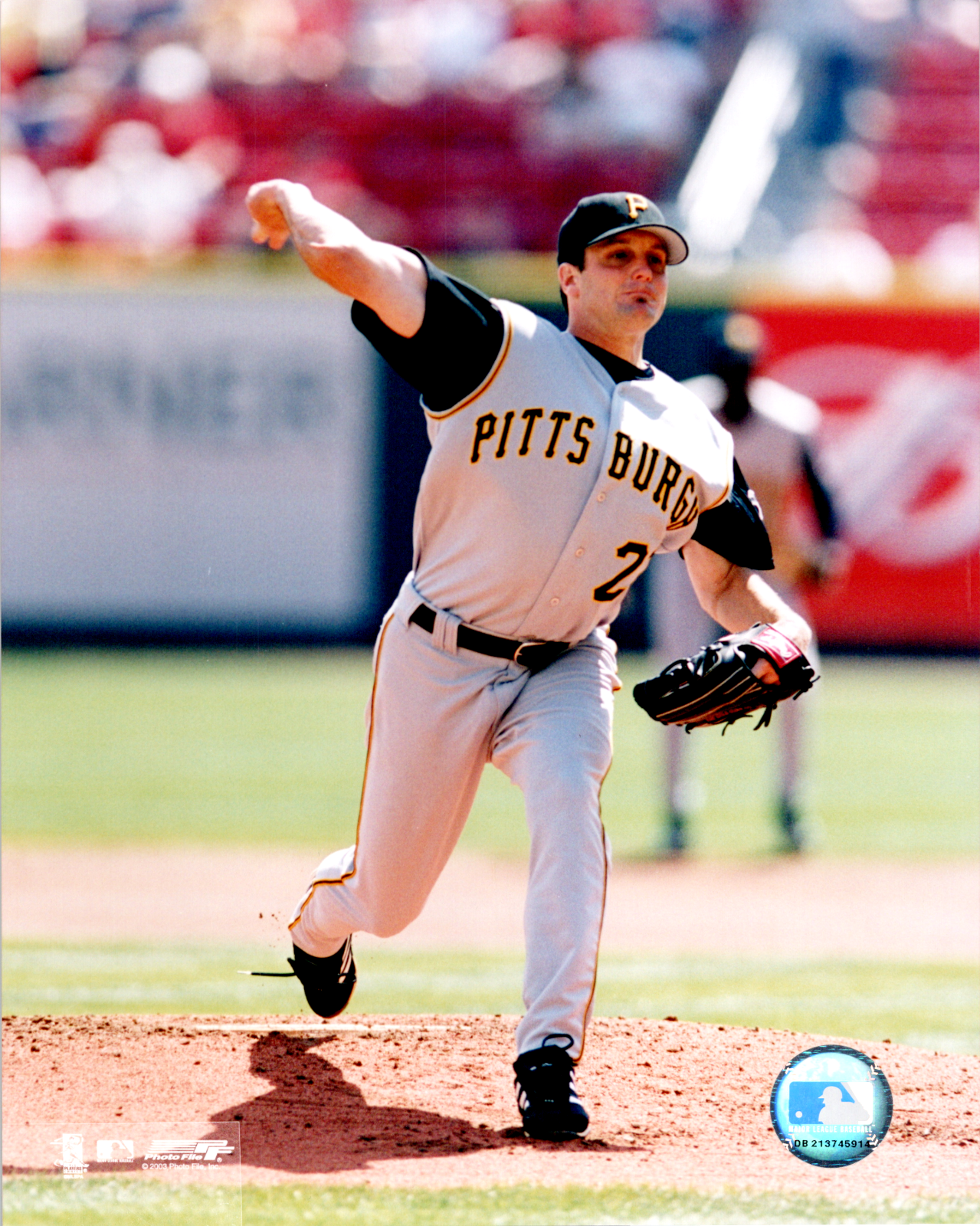 Josh Fogg Pittsburgh Pirates Unsigned 8x10 Color Photo