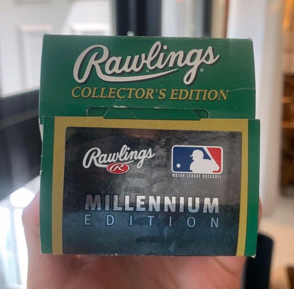 Official Major League Rawlings Baseball 2000 Millennium Edition Unsigned Inaugur